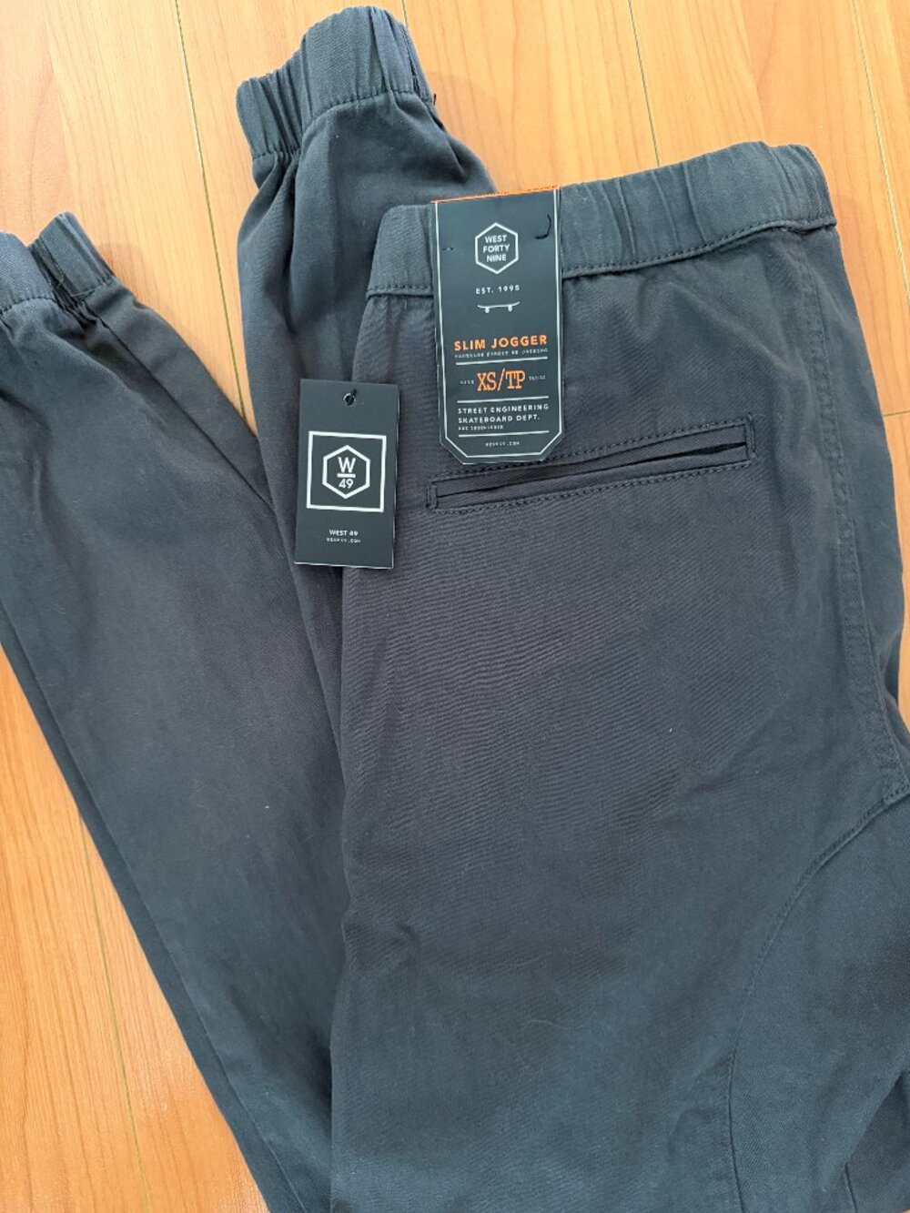 NEW West 49 Slim Jogger Pants - Gray - NWT